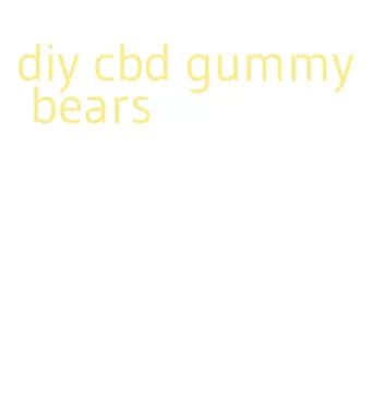 diy cbd gummy bears