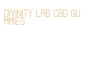 divinity lab cbd gummies