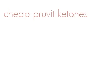 cheap pruvit ketones