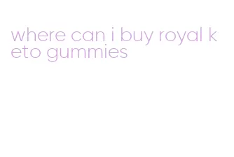 where can i buy royal keto gummies