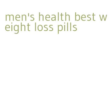 men's health best weight loss pills