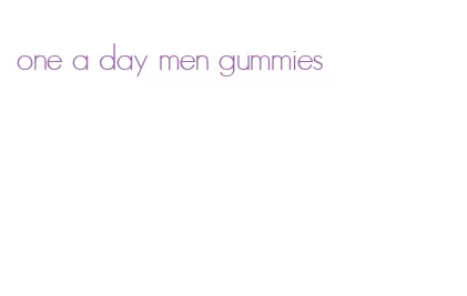 one a day men gummies