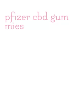 pfizer cbd gummies