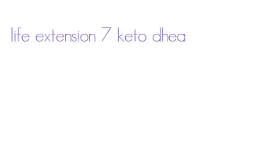 life extension 7 keto dhea