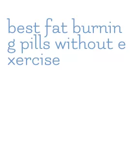 best fat burning pills without exercise