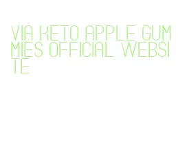 via keto apple gummies official website