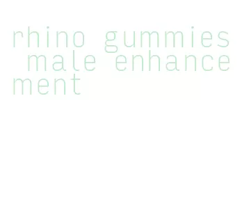 rhino gummies male enhancement