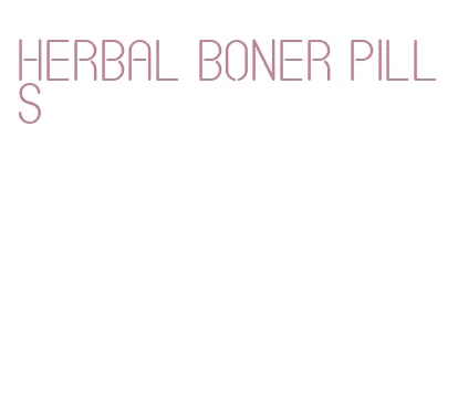 herbal boner pills