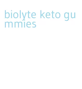 biolyte keto gummies