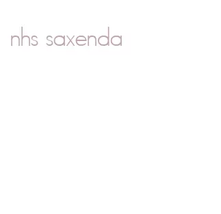 nhs saxenda