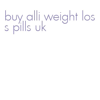 buy alli weight loss pills uk