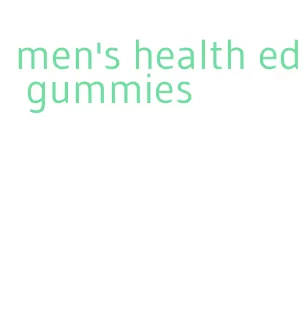 men's health ed gummies