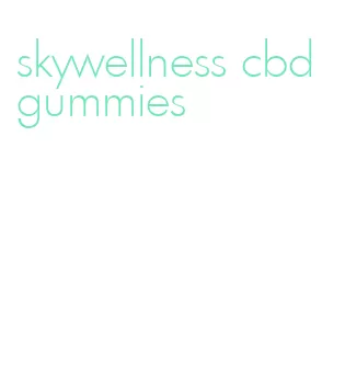 skywellness cbd gummies