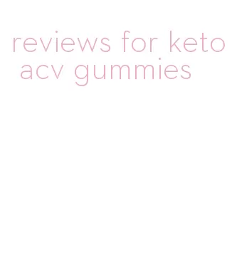 reviews for keto acv gummies