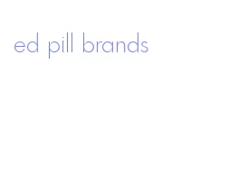 ed pill brands