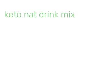 keto nat drink mix