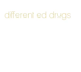 different ed drugs