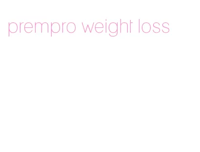 prempro weight loss