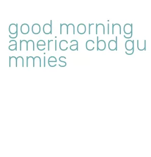 good morning america cbd gummies