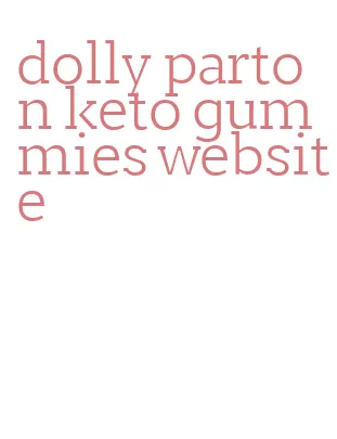 dolly parton keto gummies website