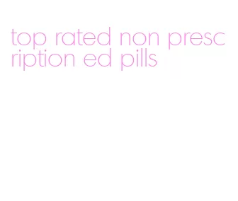 top rated non prescription ed pills