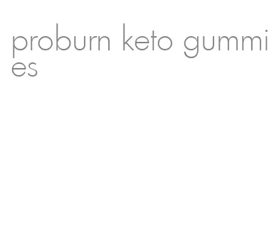 proburn keto gummies