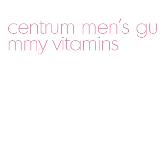 centrum men's gummy vitamins