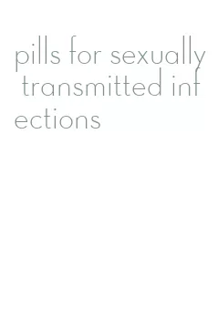 pills for sexually transmitted infections