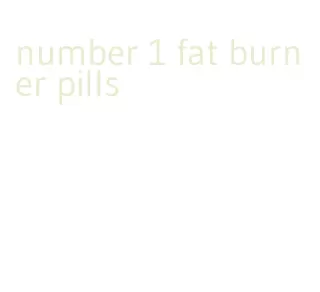 number 1 fat burner pills