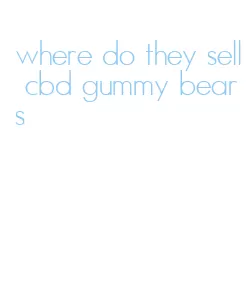 where do they sell cbd gummy bears