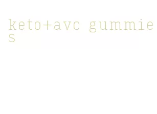 keto+avc gummies