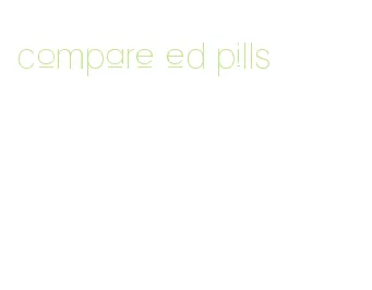 compare ed pills