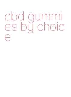 cbd gummies by choice