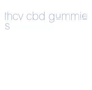 thcv cbd gummies