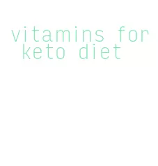 vitamins for keto diet