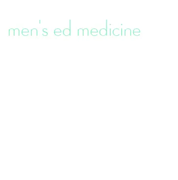 men's ed medicine