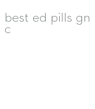 best ed pills gnc