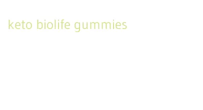 keto biolife gummies