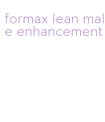 formax lean male enhancement