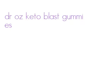 dr oz keto blast gummies