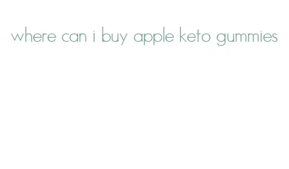 where can i buy apple keto gummies