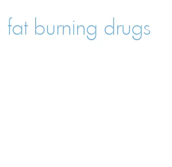 fat burning drugs