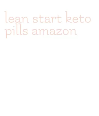 lean start keto pills amazon