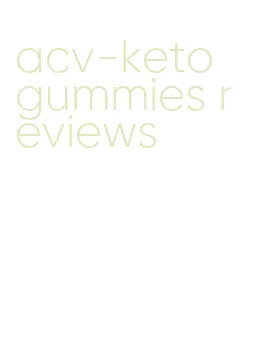 acv-keto gummies reviews