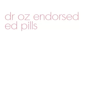 dr oz endorsed ed pills