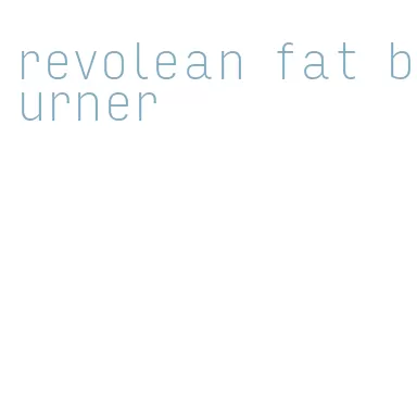 revolean fat burner