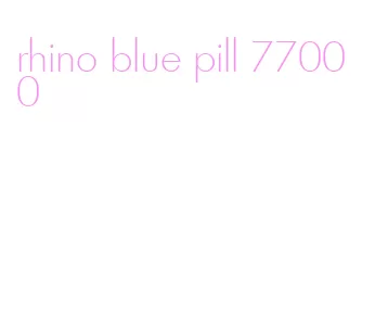 rhino blue pill 77000