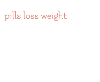 pills loss weight