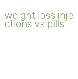 weight loss injections vs pills