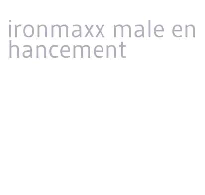 ironmaxx male enhancement